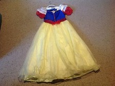 Used Snow White Disney Costume. Girls 4 to 6X.