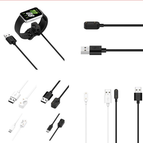 Pour Samsung Galaxy Fit3 SM-R390 câble de charge magnétique chargeur de montre-55cm/1m - Photo 2 sur 24