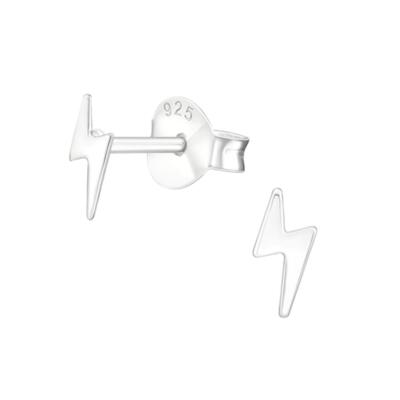Ohrstecker Blitz  echt 925 Sterling Silber  Damen Kinder Mädchen Jungen Ohrringe