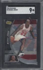 1998 UD Ionix basketball card #5 Michael Jordan Chicago Bulls graded SGC 9
