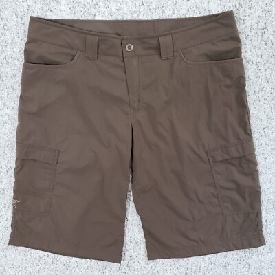 Arc'Teryx Long Rampart Shorts Mens Size 38 Brown Hiking Outdoor