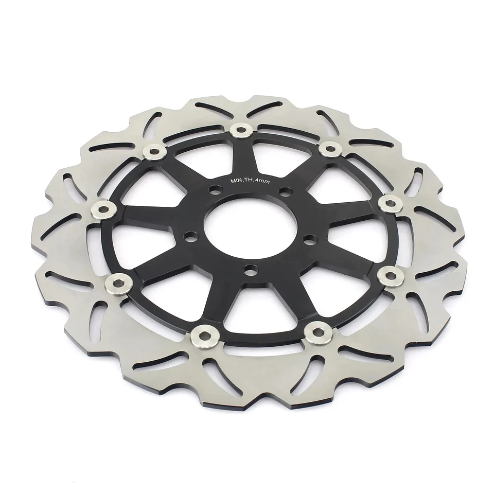 Rotores de disco de freno delanteros para Suzuki GSXR 600 GSXR 750 GSXR 1000 rotores de onda Foto 4 de 4