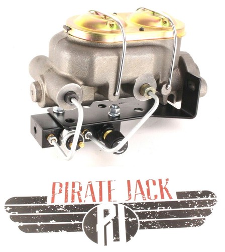 1.125" Bore GM Master Cylinder Universal Adjustable Distribution Block Kit 3/8" - Bild 1 von 9