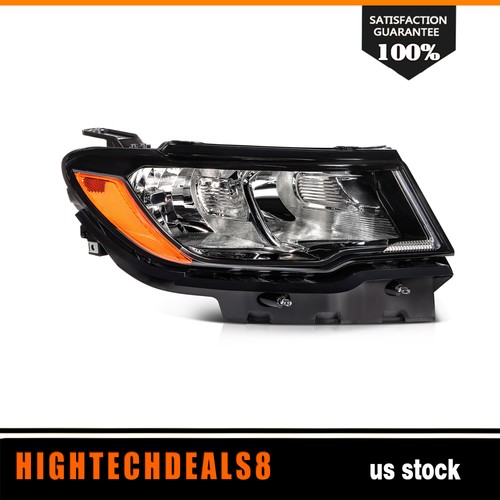 Headlight Assembly For 2017 2018 2019 2020 2021 Jeep Compass Halogen Style Pair - Picture 9 of 9