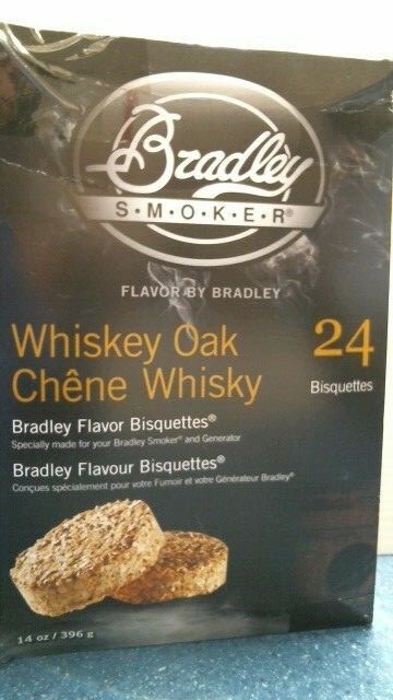 Bradley Smoker  24 Whiskey Oak Flavor Bisquettes  (11042)  F
