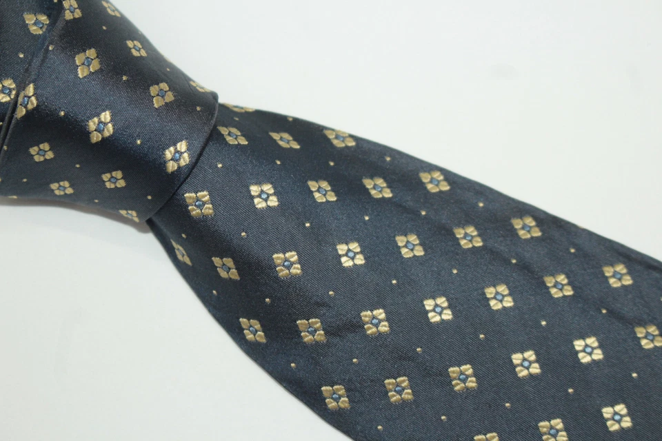 Corbata de seda HARRIS & AROLD hecha en Italia F68295 Foto 3 de 4