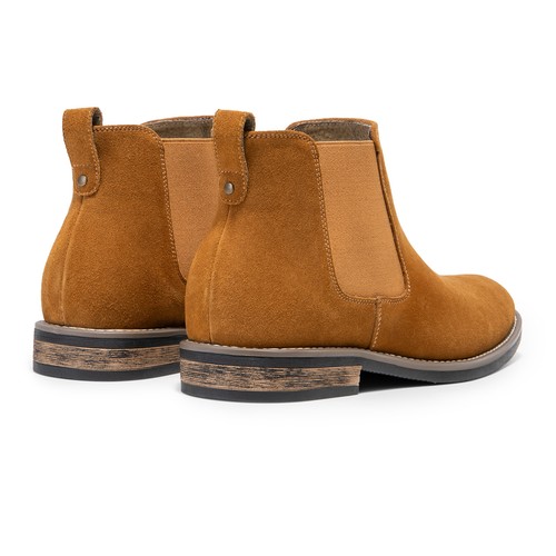 Herren Wildleder Leder Chelsea Stiefeletten zum Arbeiten - Bild 18 von 29