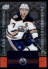 2019-20 UD tim Hortons Clear Cut Phenoms Connor McDavid Edmonton Oilers #CC-1