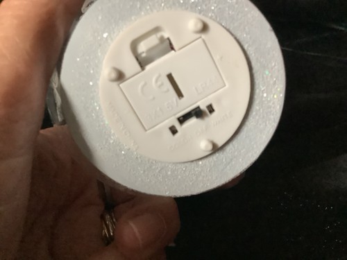 Christmas ornament in spun glass flower  - Picture 3 of 12