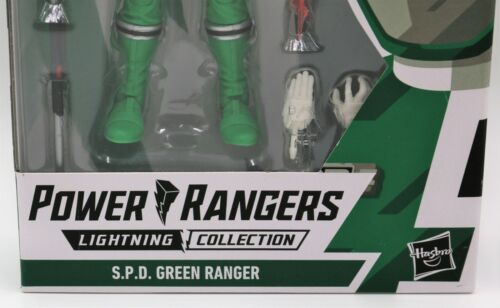 NEU Power Rangers Lightning Collection SPD Green Ranger, versiegelte Verpackung - F2053 - Bild 7 von 9
