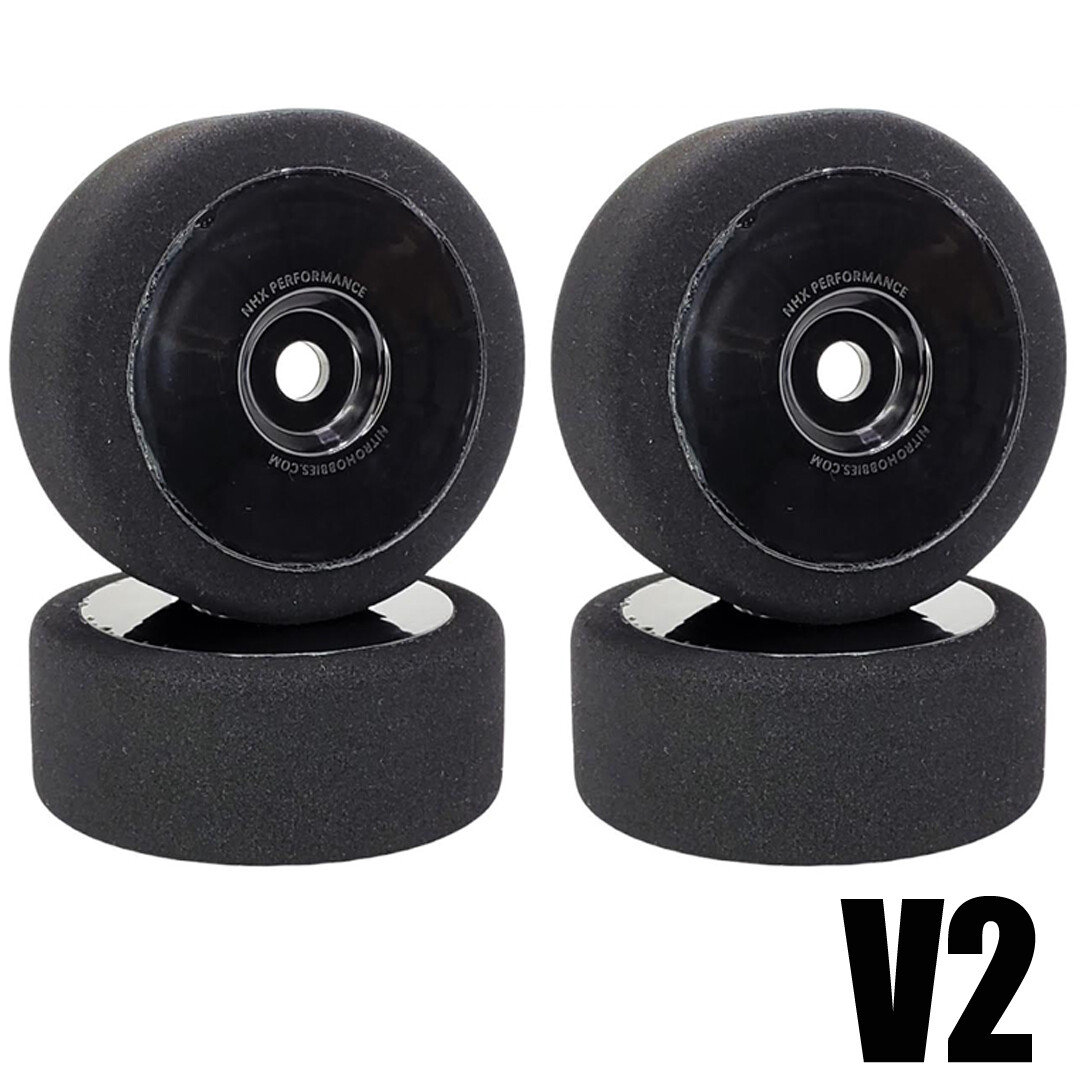 NHX RC 1/8 On Road Racing Tires with Brown 17mm Hex Rims 4 Infraction NHX RC 1/8 On Road Racing Tires with Brown 17mm Hex Rims 4 Infraction