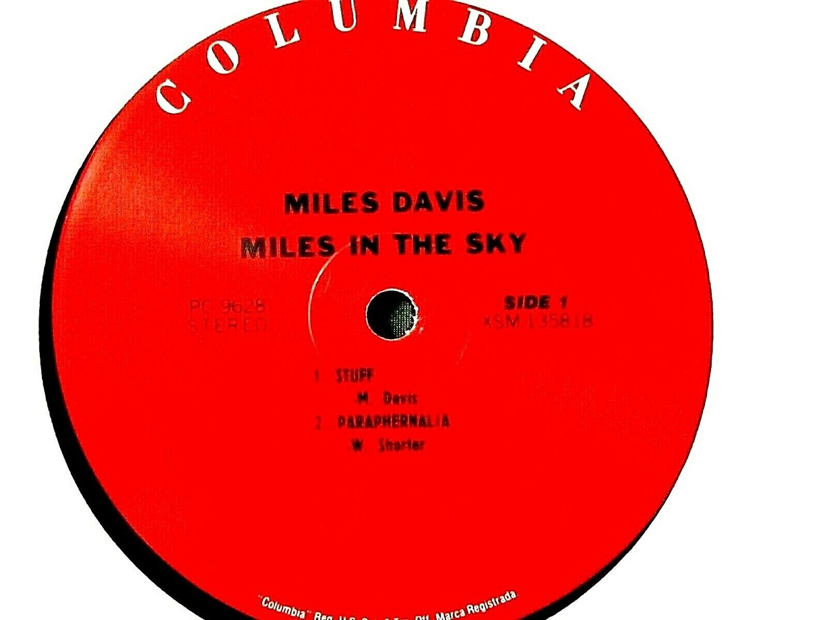 180 Gram Jazz LP: Miles Davis - Miles In The Sky - Columbia