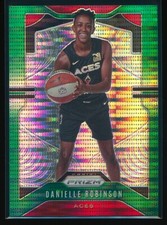 Danielle Robinson 2020 Panini Prizm WNBA Green Pulsar Prizm /25 #44