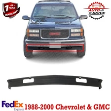 Front Lower Valance w/ Fog Light Holes For 1988-2000 Chevrolet C/K Full Size P/U