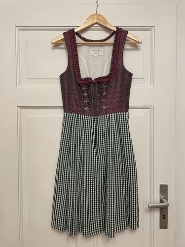 Angermaier Dirndl 36 pink-grün - Bild 3 von 6