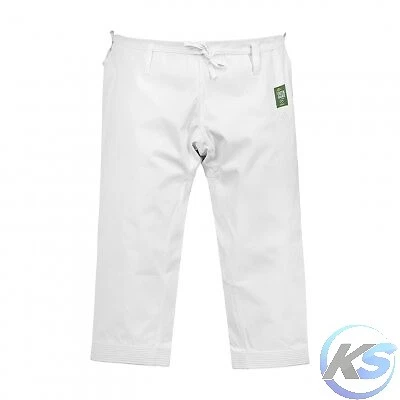 ADIDAS COMBAT SPORTS ADIDAS Pantalone SHORI K999 Karate Kata WKF con logo bianco