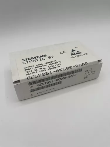 Siemens, 6ES7951-0KG00-0AA0, S7 Memory Card 128K, New