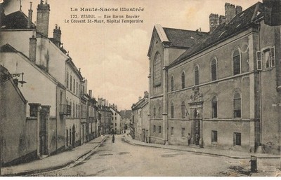 MIKIMP9-035 70 VESOUL RUE BARON BOUVIER LE COUVENT ST MAUR + STEMPEL KRANKENHAUS CO