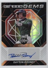 2021 Panini Elite Extra Edition Hidden Gems Black Dayton Dooney #HG-DD Auto 00q0