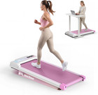 Portable Under Desk Walking Pad Treadmill with Incline & Remote Control