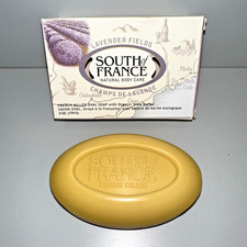 SOUTH OF FRANCE Lavender Fields French Milled Oval Bar Soap 6 oz