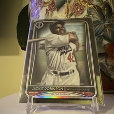 BASE SET 2020 Topps Tribute Jackie Robinson #48 Brooklyn Dodgers MLB Baseball