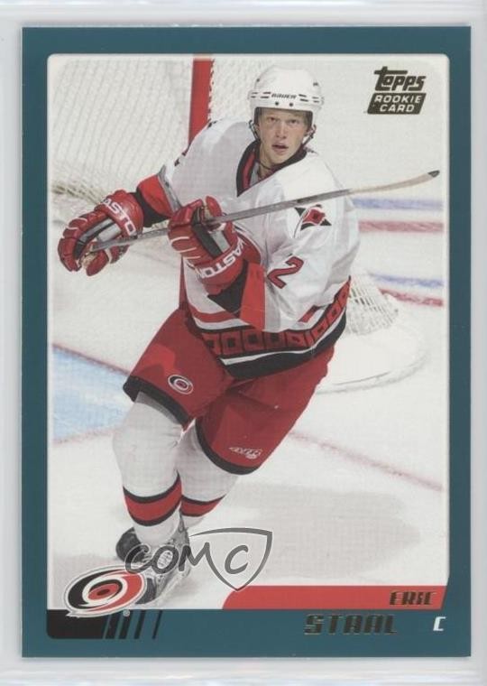 2003-04 Topps Eric Staal #334 Rookie RC 0t5