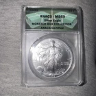 1999 Silver Eagle ANACS MS-69 Monster Box Collection