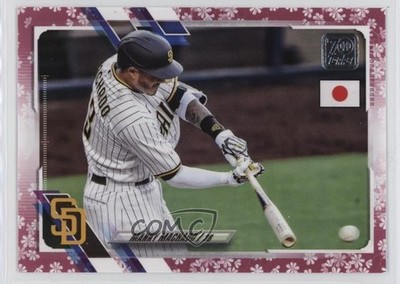 2021 Topps Japan Edition Cherry Blossoms /99 Manny Machado #155 0gu6