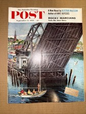 Saturday Evening Post, September 22, 1956 Rocky Marciano