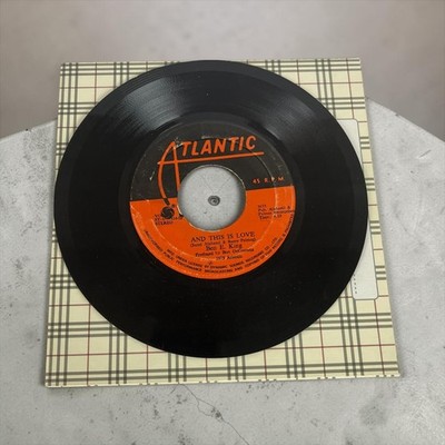 1979 Ben E. King And This Is Love Atlantic 45 RPM 7'' Vinyl Soul Record