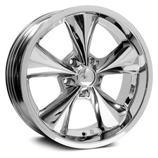 Boyd Coddington JUNKYARD DOG Wheels 15x7 (6, 5x114.3) Chrome Rims Set of 4