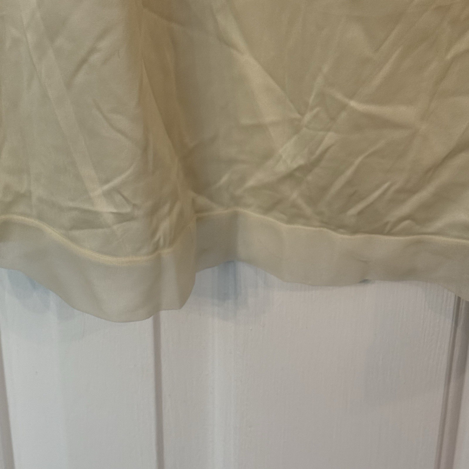 Vintage KAYSER Nightgown Gold Nylon Sz S