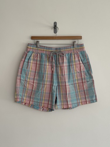 Vilebrequin Turtle Badeshorts Vintage bunt kariert XXL