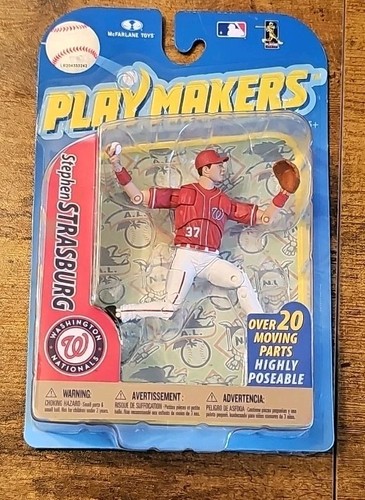 McFarlane MLB Play Makers Series 2 Steven Strasburg Washington Nationals ⚾️ - Picture 1 of 2