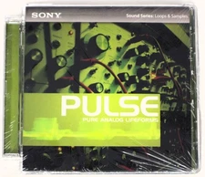 Sony Sound Series Pulse Pure Analog Lifeforms Library Loops/Samples/Sampling CD
