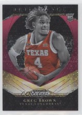 2021 Panini Prizm Draft Picks Brilliance Pink Circles 18/20 Greg Brown III s1i