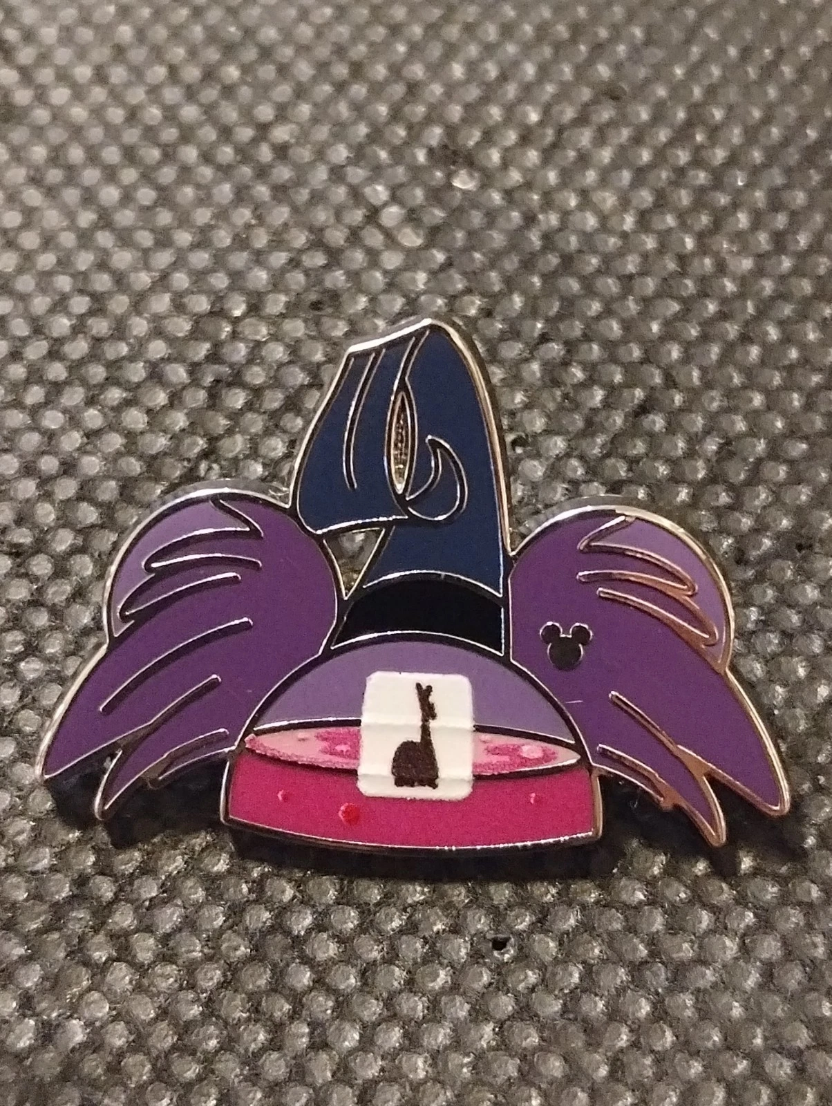 2025 Disney Wave B Hidden Mickey Yzma Ear Hat Emperors New Groove Trading Pin