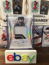 KYLE TEEL 2025 PANINI FLAWLESS MULTI COLOR JERSEY PATCH AUTO Silver /25 Sox