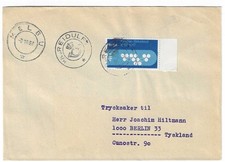 Norwegen Schiffspost Krone-Posthorn Stempel M/S REIDULF