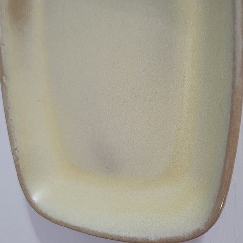 Frankoma Pottery Serveware Desert Gold 5pS tray 9.5x6in - Picture 2 of 9