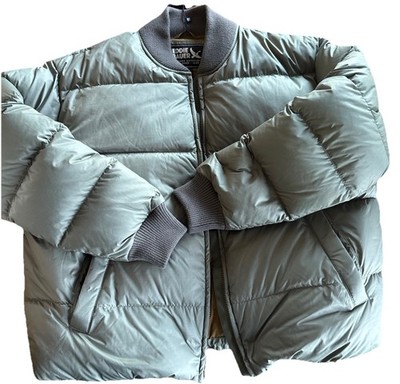 Eddie Bauer 650 FP Allied Feather Down Jacket Talon Zippers Womens Large New