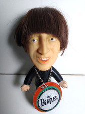 The Beatles Remco Doll John Lennon Doll Original Nems 1964 Hard Body + Keychain