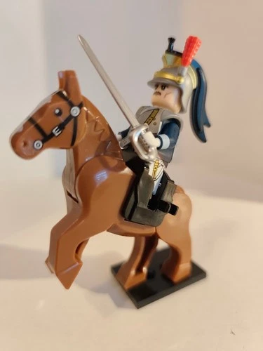 Lego custom soldier FRENCH cuirassier Napoleon