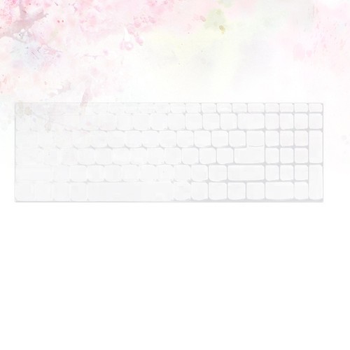 Transparent Computer Keyboard Cover TPU Keyboard Protective Cover Compatible - Afbeelding 10 van 12