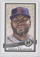 2016 Topps Museum Collection Canvas David Ortiz by Mayumi Seto #CC-19 HOF 4g7