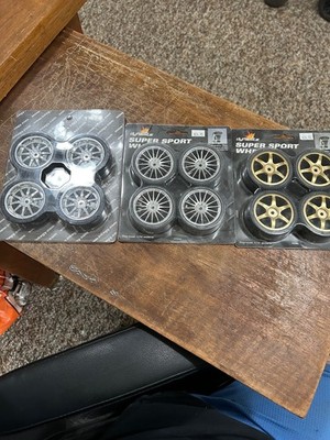 NEW RC TOURING CAR TIRES AND WHEELS DYNAMITE SS WHHELS AND INTEGY