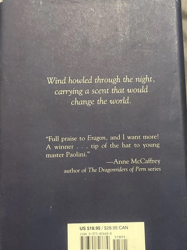 Série complète ERAGON CYCLE HÉRITAGE Christopher Paolini 4 livres - Photo 13/13