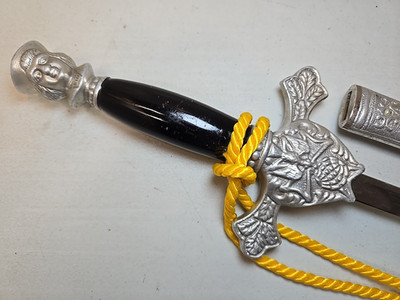 Knights of Columbus Masonic Sword w/Scabbard - Lynch & Kelly | eBay