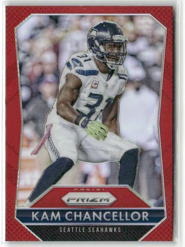 Kam Chancellor 2015 Panini Prizm Red Seattle Seahawks #31